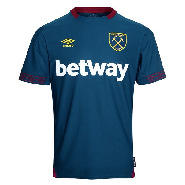 Camiseta West Ham Segunda equipo 2018-19 Azul